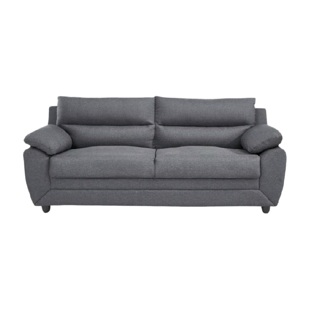 Canapé gris en tissu pour salon -  200 x 90 x 80